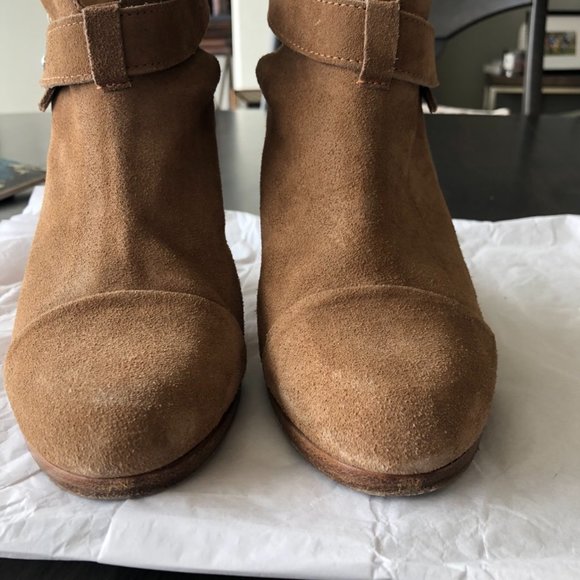 Rag-Bone Suede Harrow Boot - Picture 3 of 7